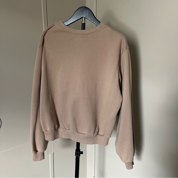 Hollister Tan Crewneck Sweatshirt Size Small - Picture 4 of 5